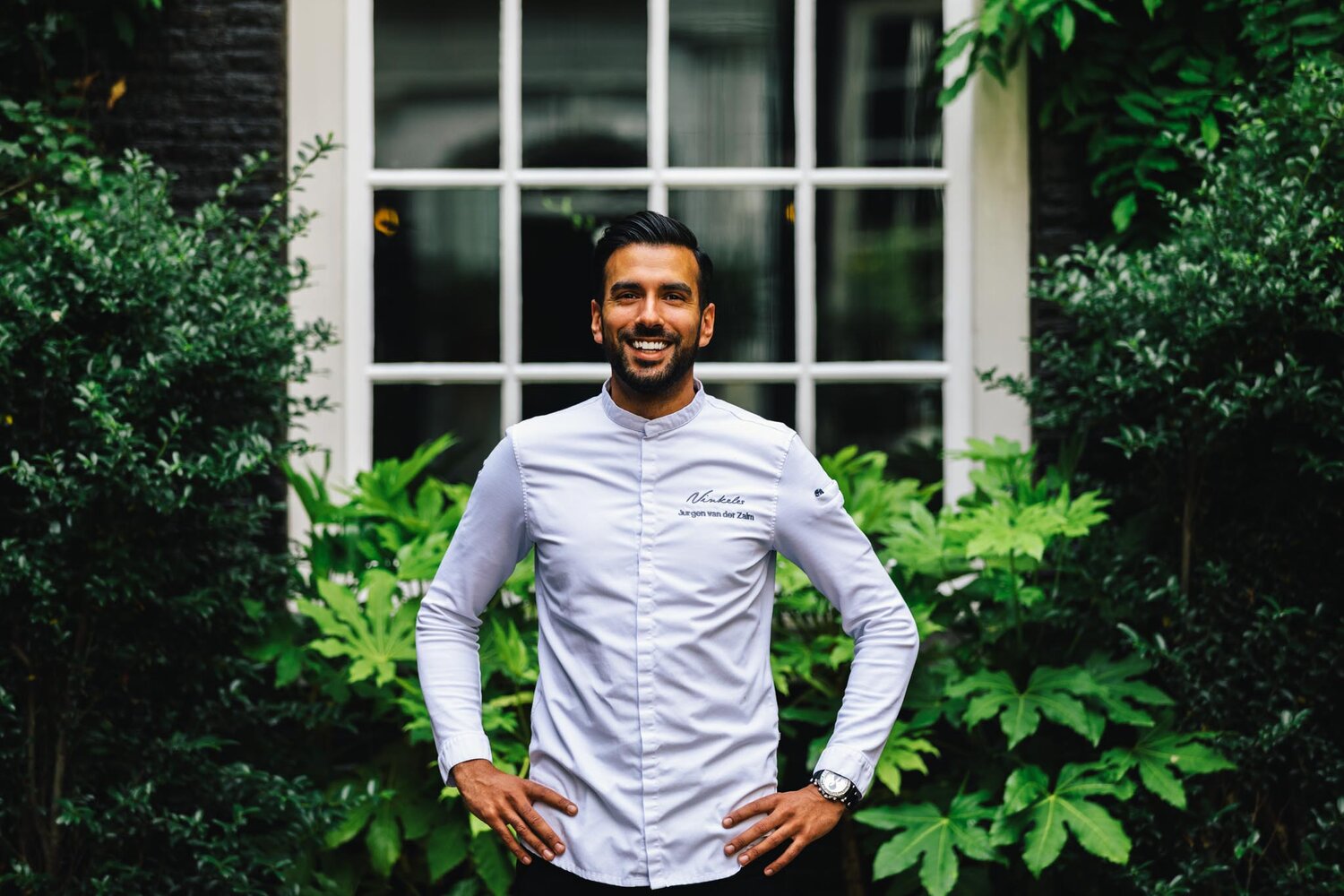 Jurgen van der Zalm, Executive Chef of the two-Michelin-star restaurant Vinkeles